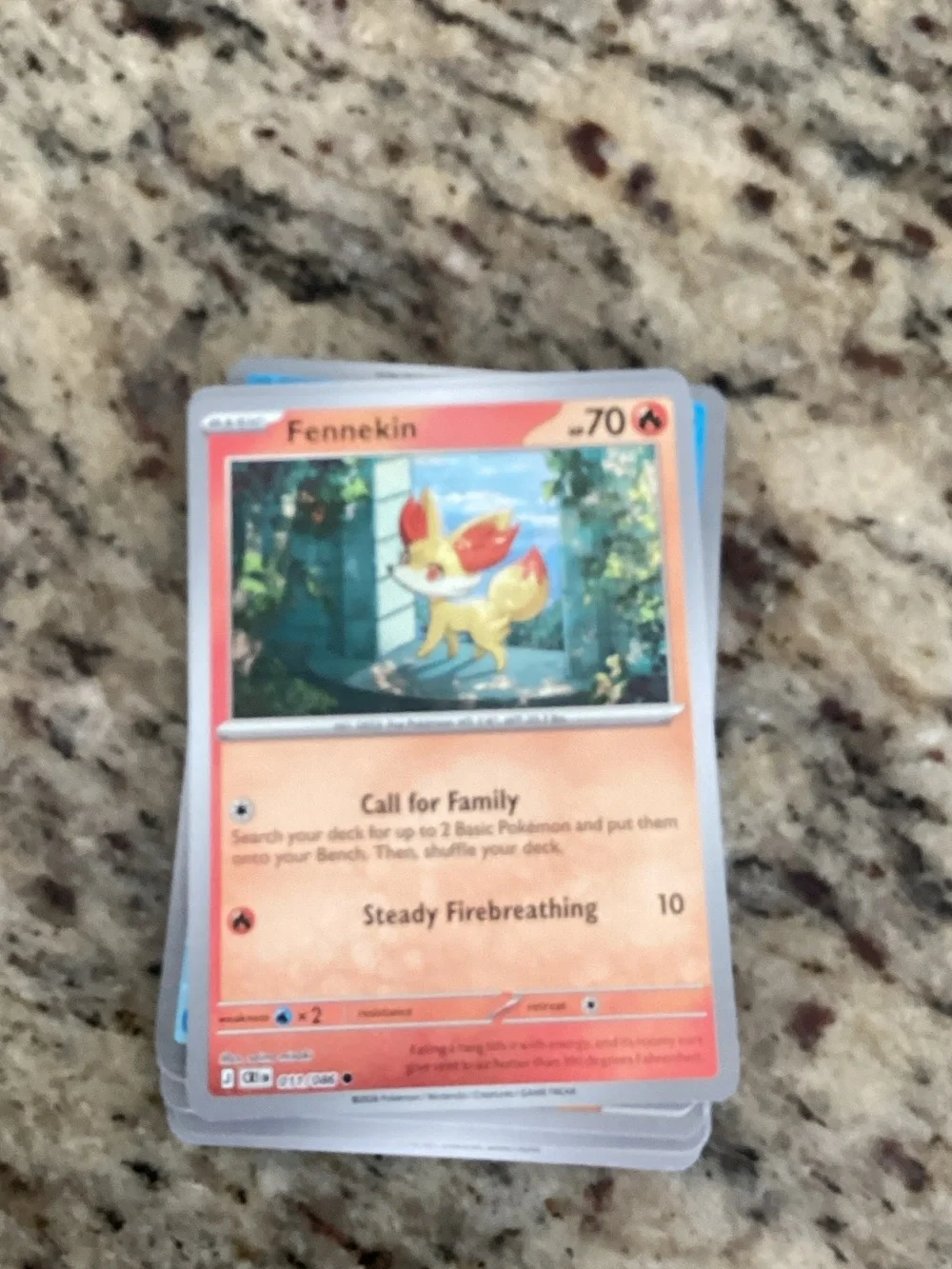 Pokemon Trading Cards - Blue, Orange, Pink, Green
